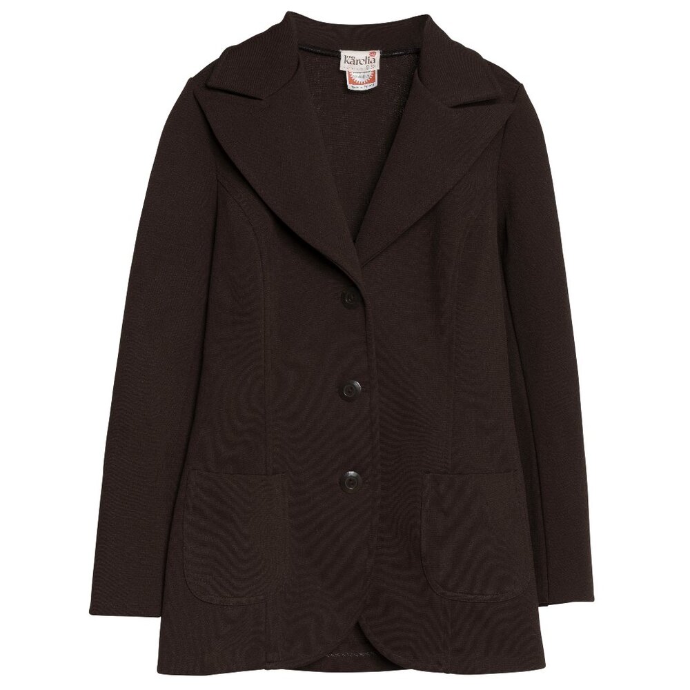 Finn Karelia (Finland) Finnlene Double Knit Wide Peak Riding Jacket : M